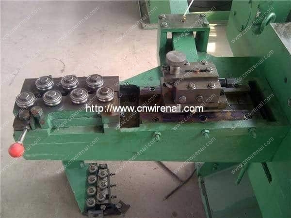 Wire strengthening system of wire nail making machines
